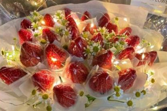 11颗草莓花束的寓意